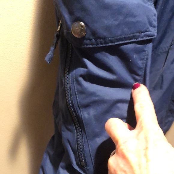 PWDR ROOM Blue cargo Snowboard pants - Picture 6 of 15